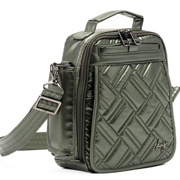 lug Handbags - Lug Classic Quilted Crossbody, Flapper SE, Olive
